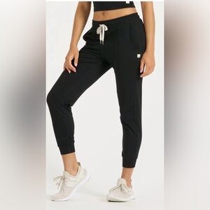 Vuori Performance Jogger VW303 Black Size Small Drawstring Athleisure